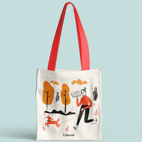 Torba kivi print eko torba štampa dizajn librum